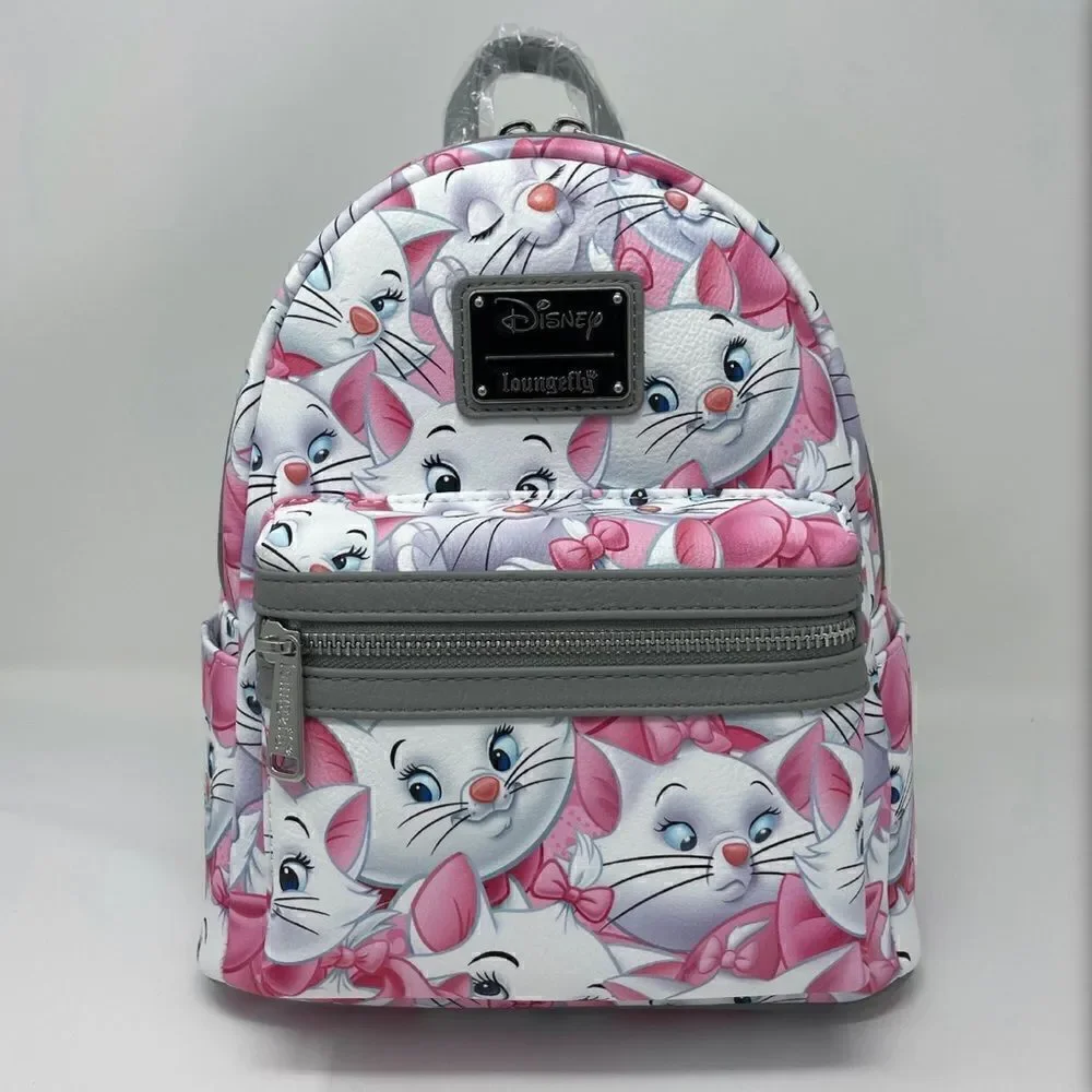😻😺EXCLUSIVE Loungefly Disney The Aristocats Marie All Over Print Mini Ba…